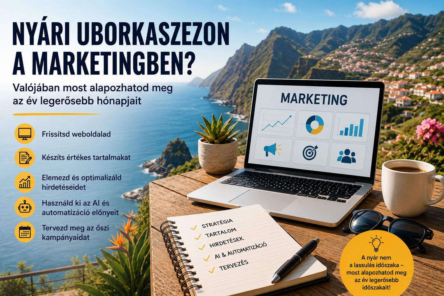 Nyári marketingstratégia: így alapozd meg az őszi sikereket