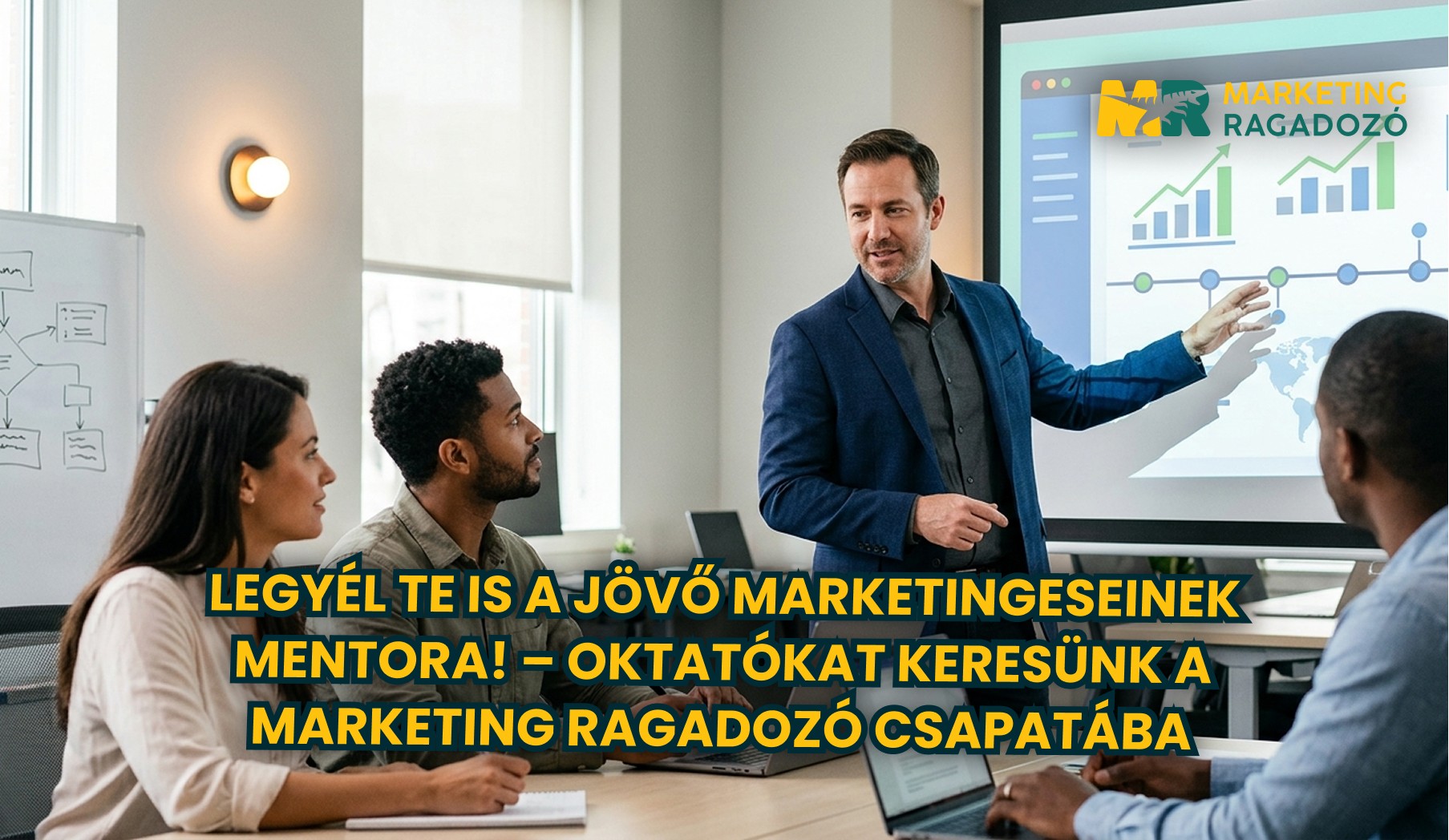 Legyél Te is a Jövő Marketingeseinek Mentora! – Oktatókat Keresünk a Marketing Ragadozó Csapatába
