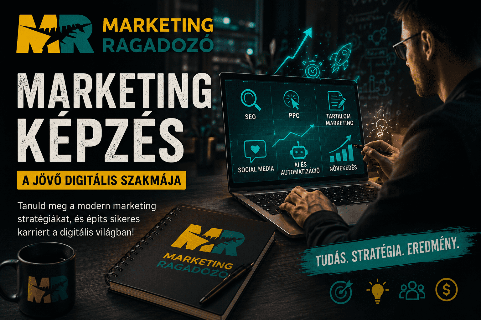 Marketing képzés 2026-ban – miért lett a marketing az egyik legkeresettebb digitális szakma?